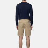 Pantaloncino in Cotone Beige