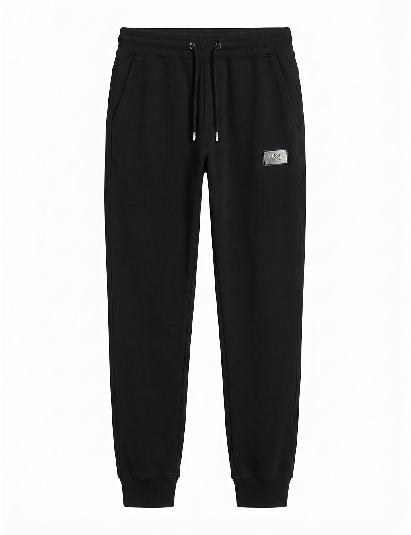 Pantaloni in Cotone Nero VRSC Very Random Solid Chic