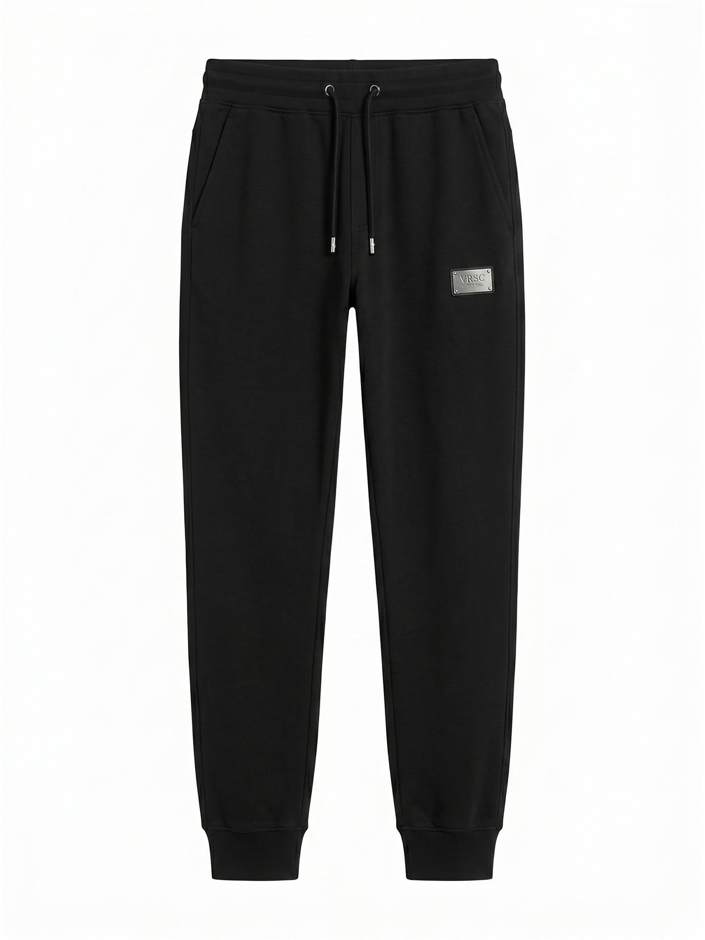 Pantaloni in Cotone Nero VRSC Very Random Solid Chic