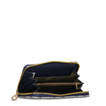 Portafoglio in Pelle Vegana Blu