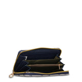 Portafoglio in Pelle Vegana Blu