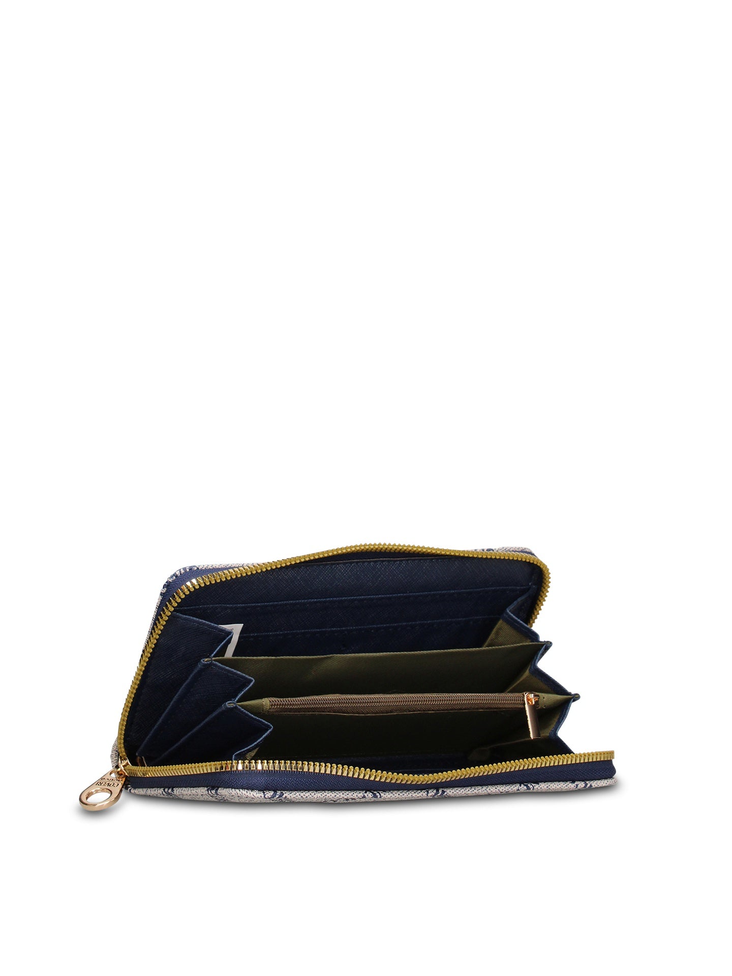 Portafoglio in Pelle Vegana Blu