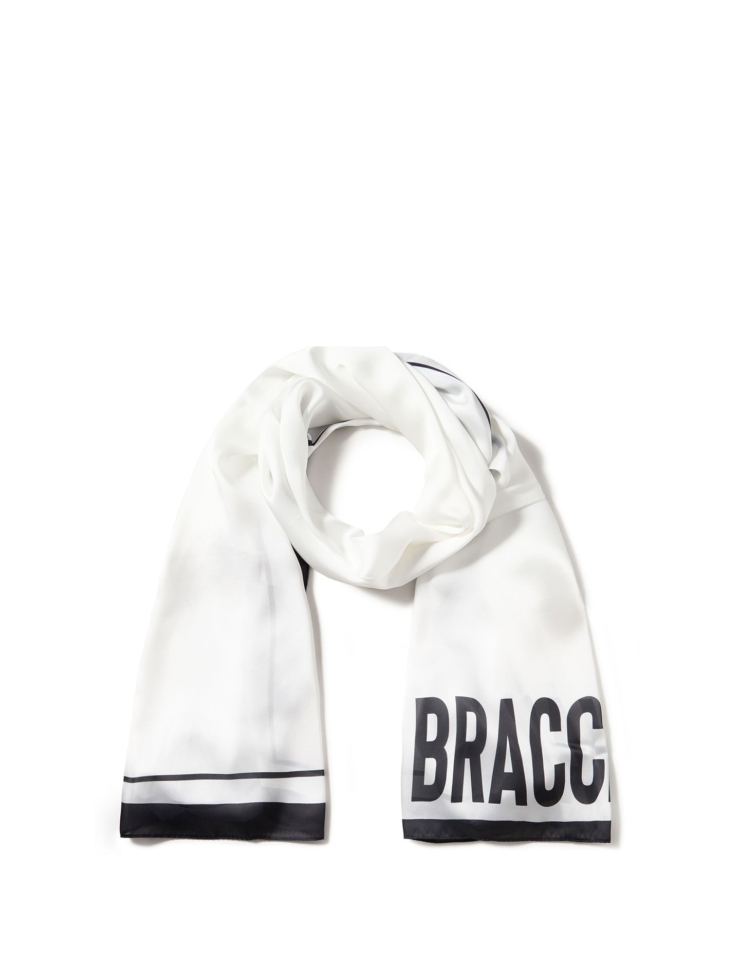 Foulard da Donna in Poliestere Nero Braccialini
