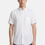 Camicia in Fibra Naturale Bianco Navigare