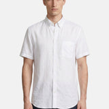 Camicia in Fibra Naturale Bianco Navigare