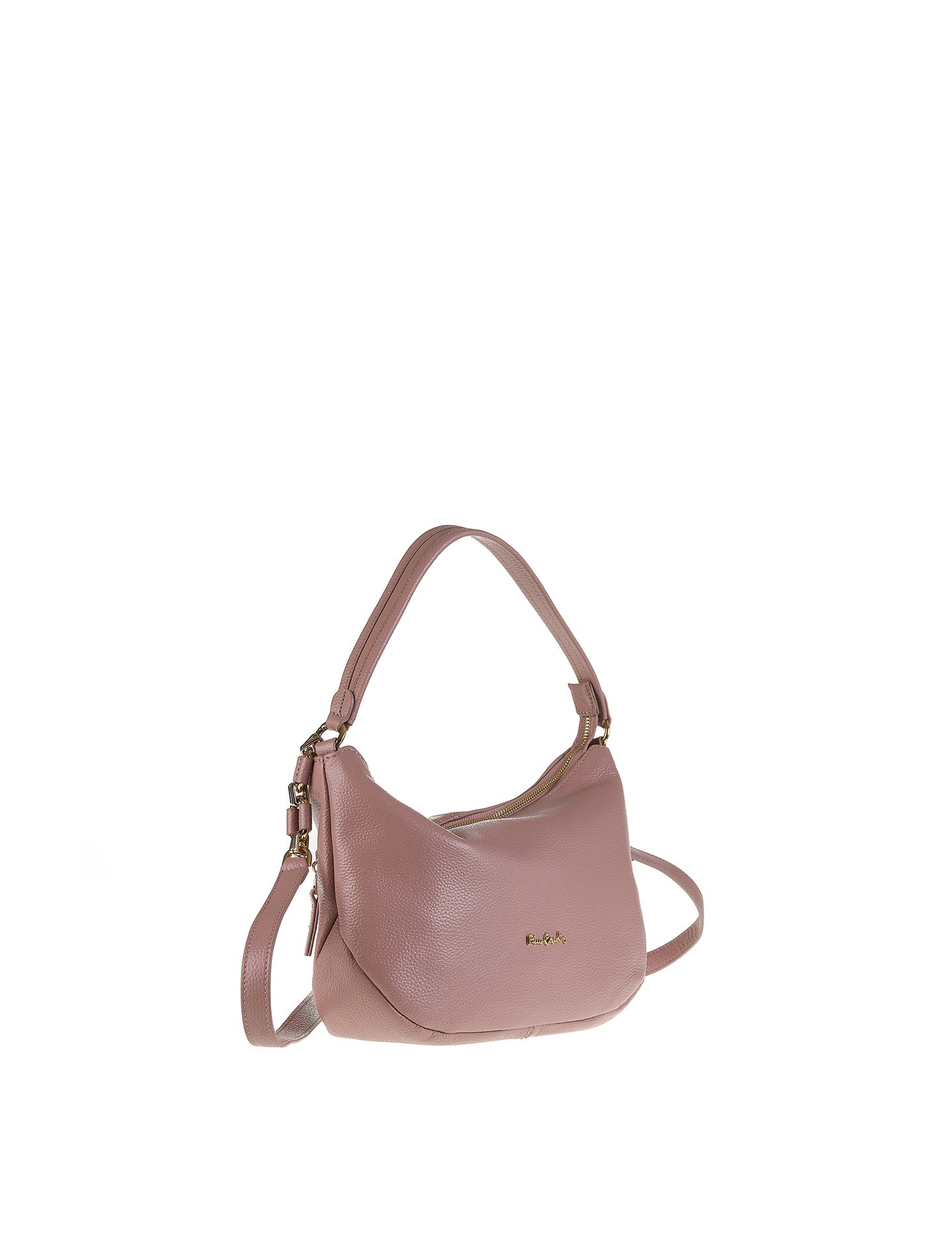 Borsa a Spalla in Vera Pelle Malva