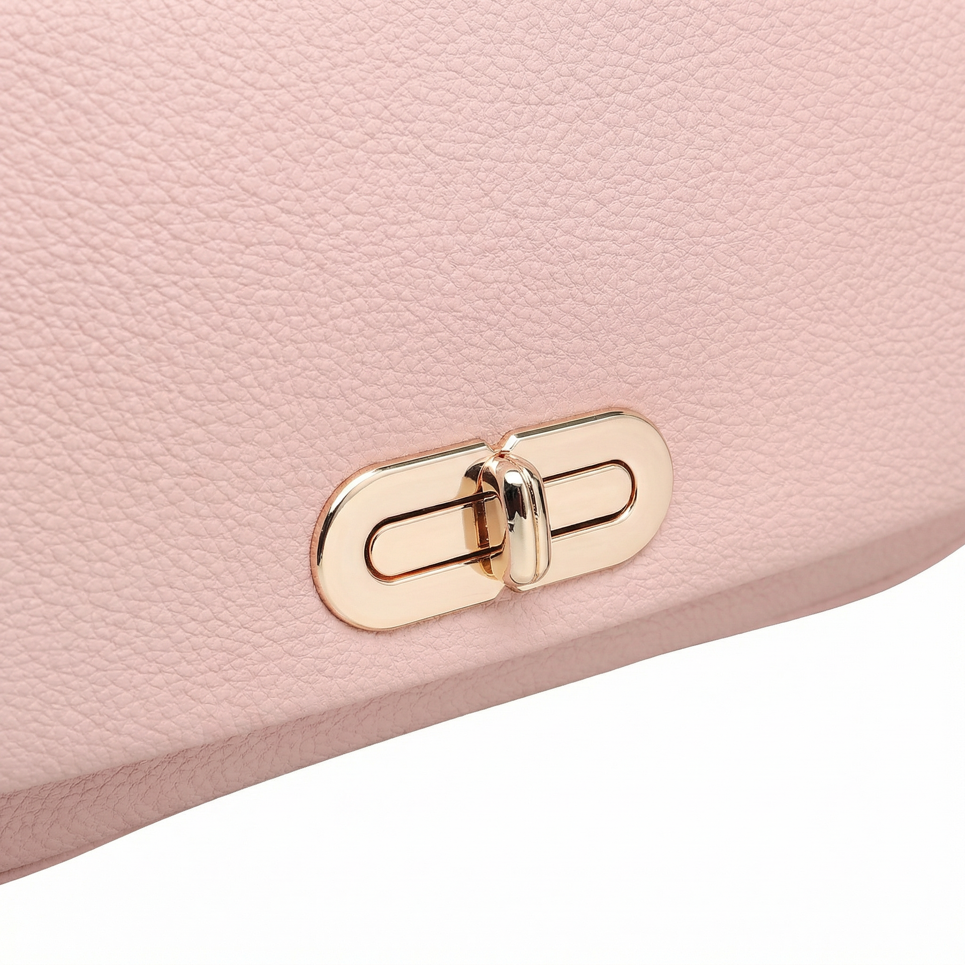 Borsa a Mano in Polyurethane Rosa